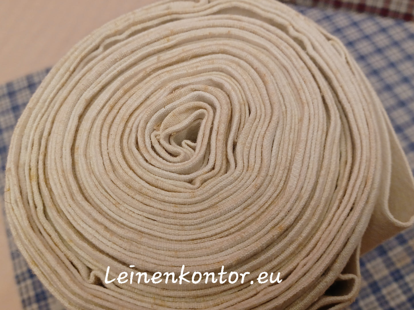 21.95 (11,3m x 0,72m x 0,55mm) Altes Bauernleinen Landhaus Leinenstoff Leinenballen