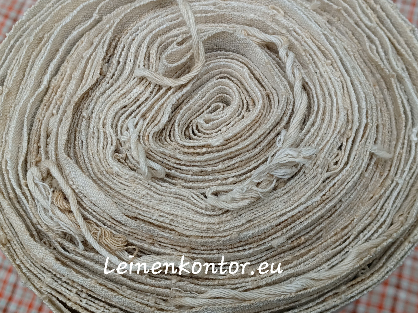 23.14 (23m x 0,6m x 0,6mm) Altes Bauernleinen Landhaus Leinenstoff Leinenballen