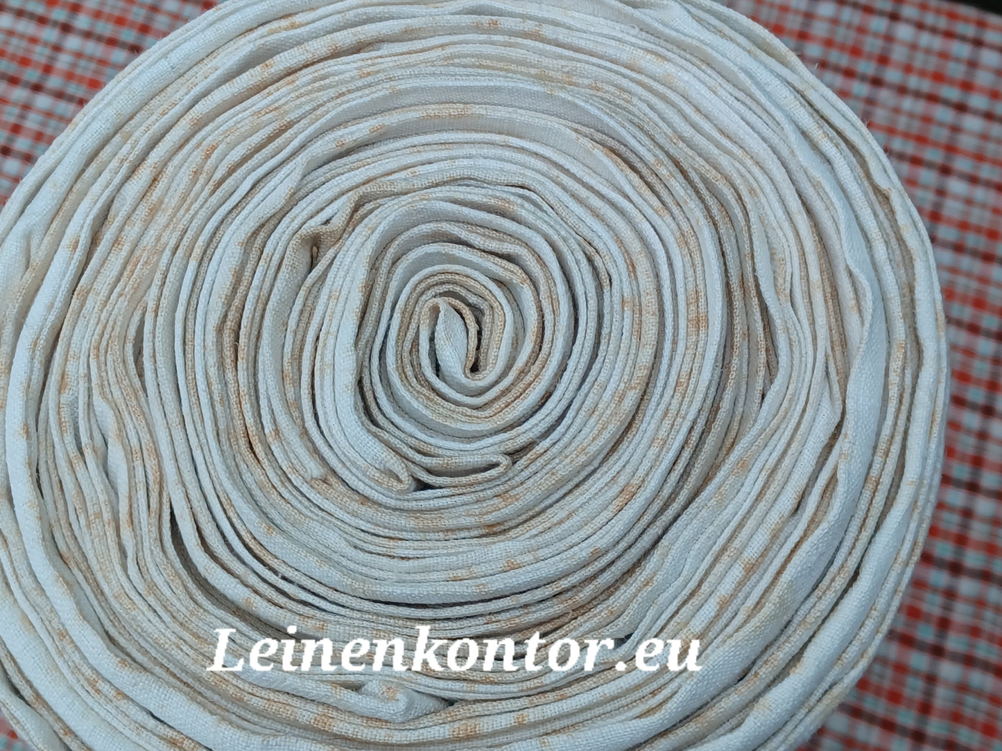 23.25 (20,1m x 0,66m x 0,5mm) Altes Bauernleinen Landhaus Leinenstoff Leinenballen