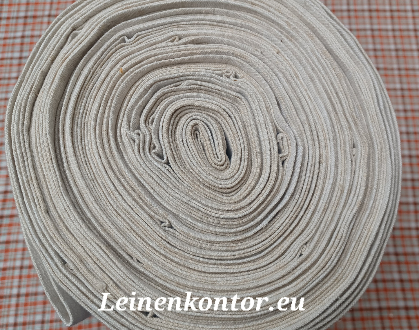 22.73 (23,9m x 0,71m x 0,55mm) Altes Bauernleinen Landhaus Leinenstoff Leinenballen