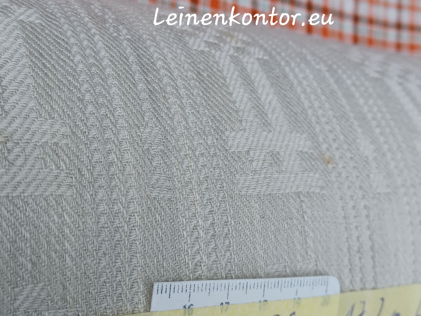 22.86 (17.2m x 0,37m x 0,8mm) Altes Bauernleinen Landhaus Leinenstoff Leinenballen