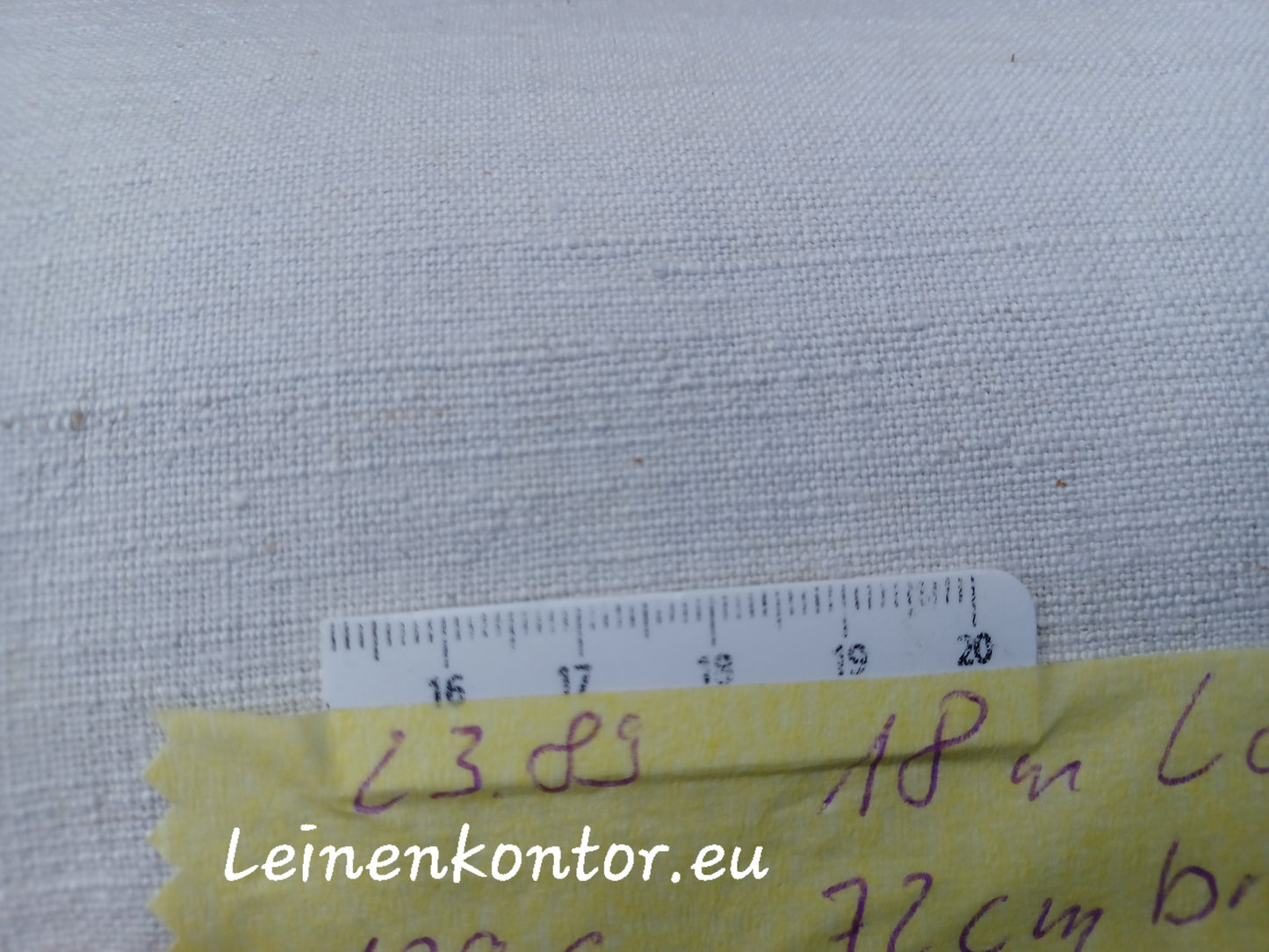 23.89 (18m x 0,72m x 0,6mm) Altes Bauernleinen Landhaus Leinenstoff Leinenballen