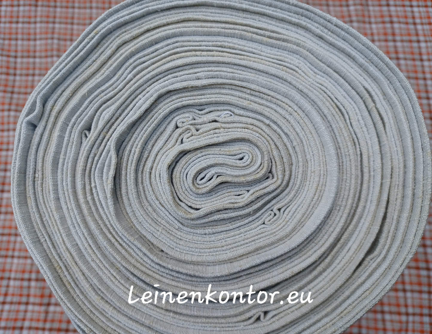 23.89 (18m x 0,72m x 0,6mm) Altes Bauernleinen Landhaus Leinenstoff Leinenballen