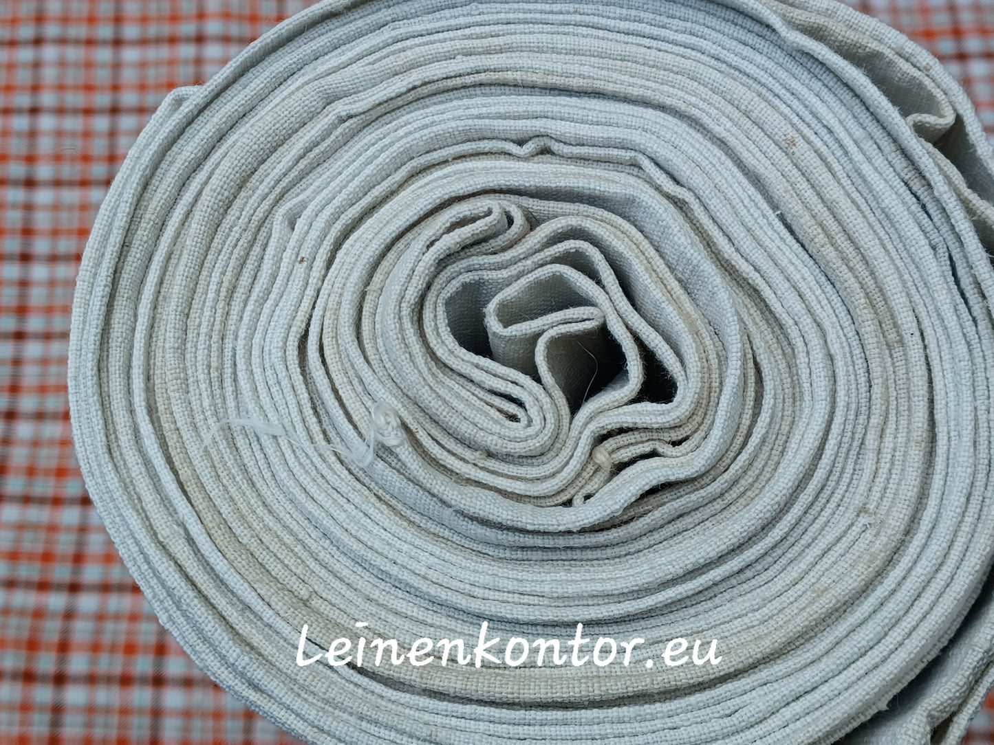 23.84 (8,8m x 0,66m x 0,55mm) Altes Bauernleinen Landhaus Leinenstoff Leinenballen