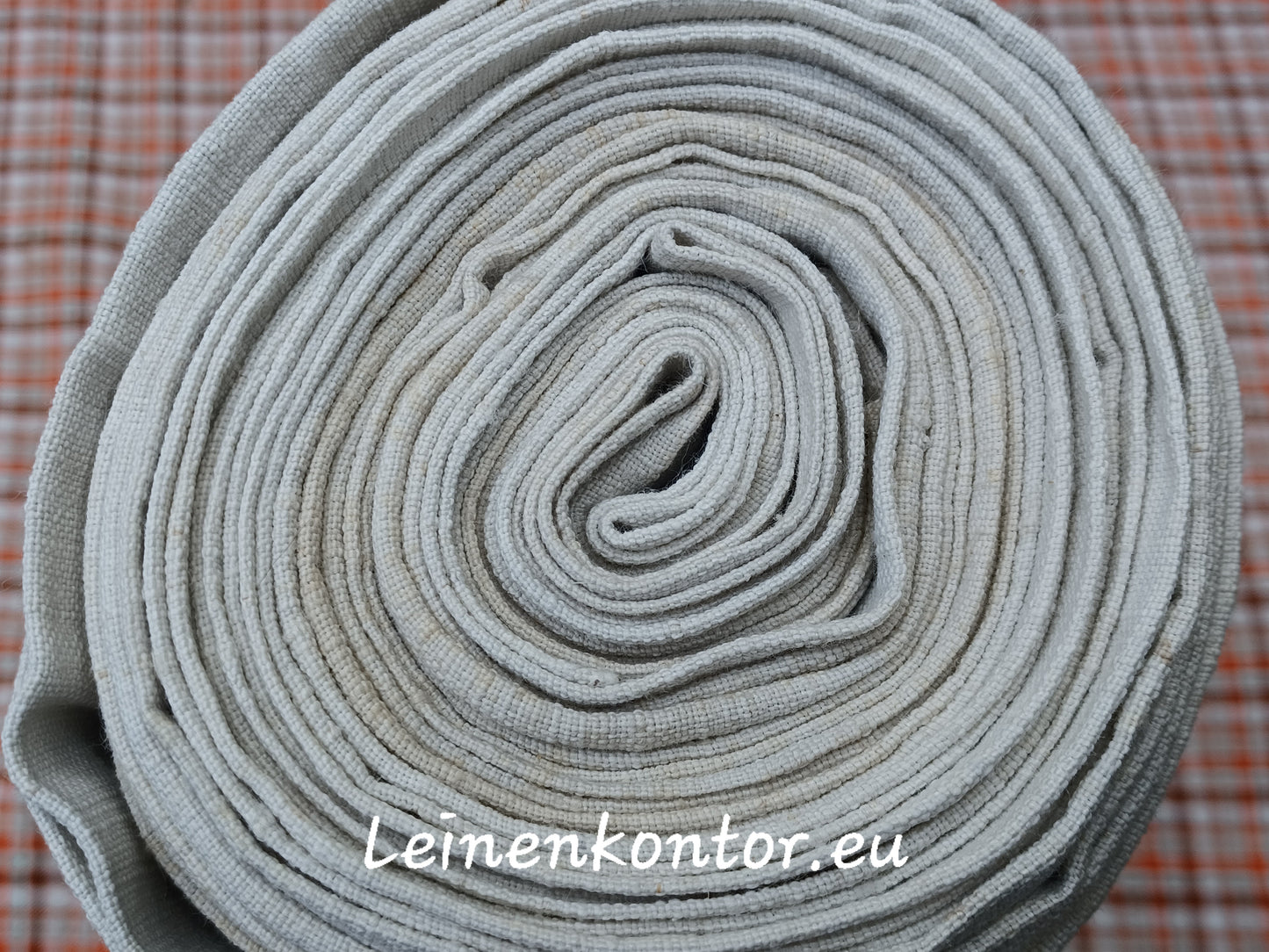 23.82 (7,8m x 0,65m x 0,5mm) Altes Bauernleinen Landhaus Leinenstoff Leinenballen