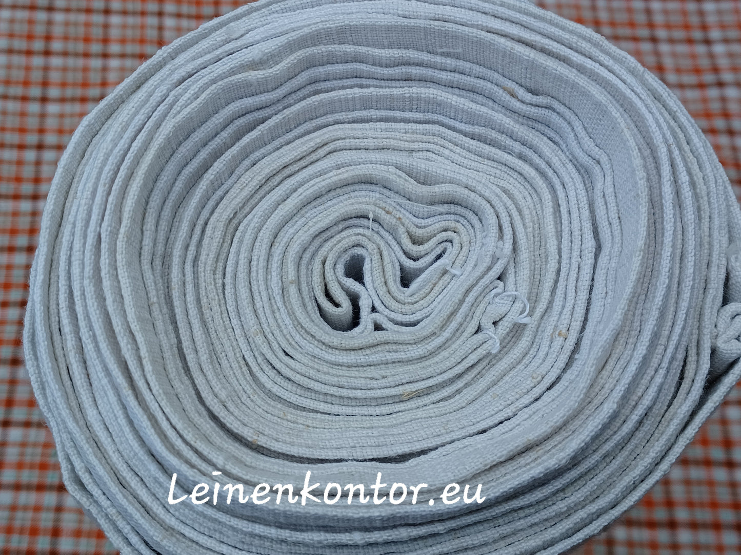 23.71 (9,4m x 0,64m x 0,6mm) Altes Bauernleinen Landhaus Leinenstoff Leinenballen