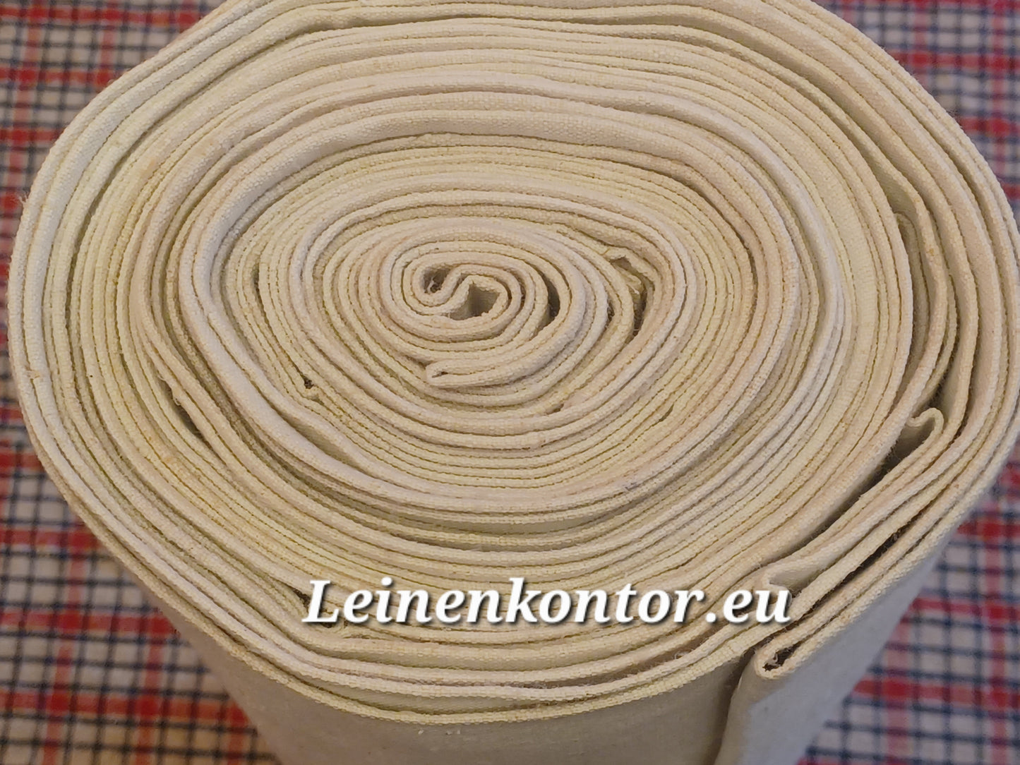 27.15 (10,8m x 0,80m x 0,5mm 2800gr) Altes Bauernleinen Landhaus Leinenstoff Leinenballen