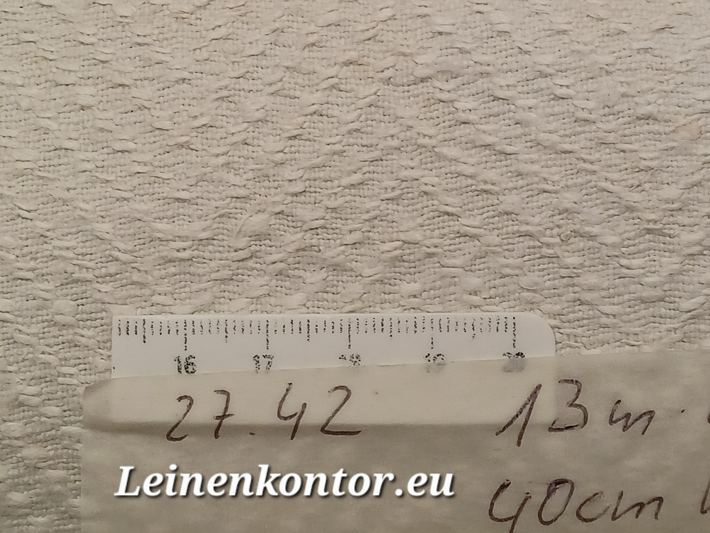 27.42 (13m x 0,40m x 0,8mm, 2300gr) Halbleinen, Altes Bauernleinen Landhaus Leinenstoff Leinenballen (Kopie)