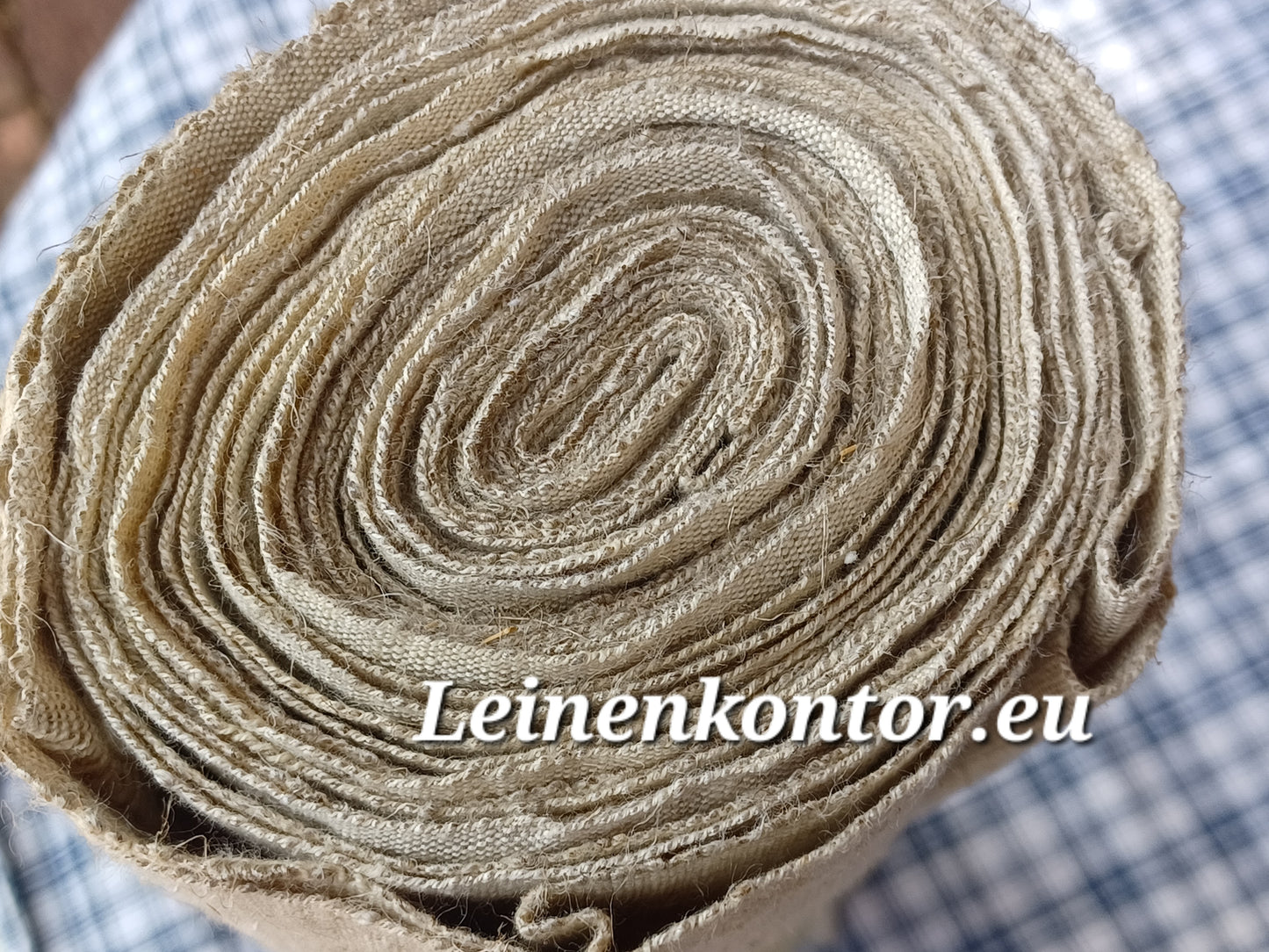 27.72 (4,2m x 0,80m x 0,6mm) Altes Bauernleinen Landhaus Leinenstoff Leinenballen