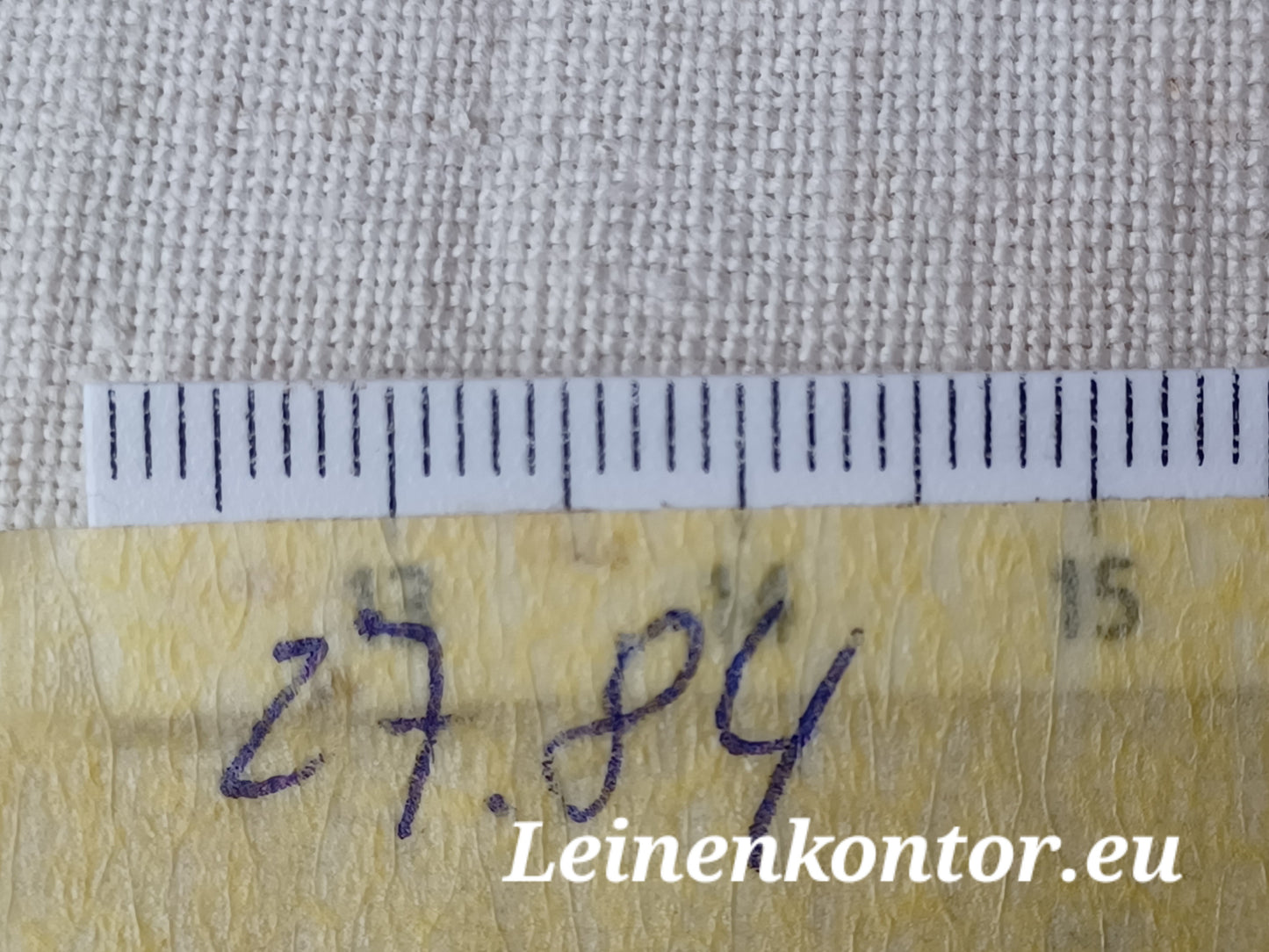 27.84 (16,7m x 0,52m x 0,5mm) Altes Bauernleinen Landhaus Leinenstoff Leinenballen