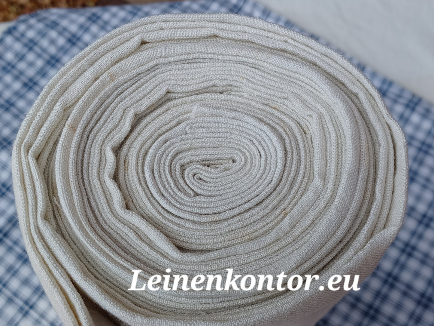 27.79 (7,4m x 0,85m x 0,5mm) Altes Bauernleinen Landhaus Leinenstoff Leinenballen
