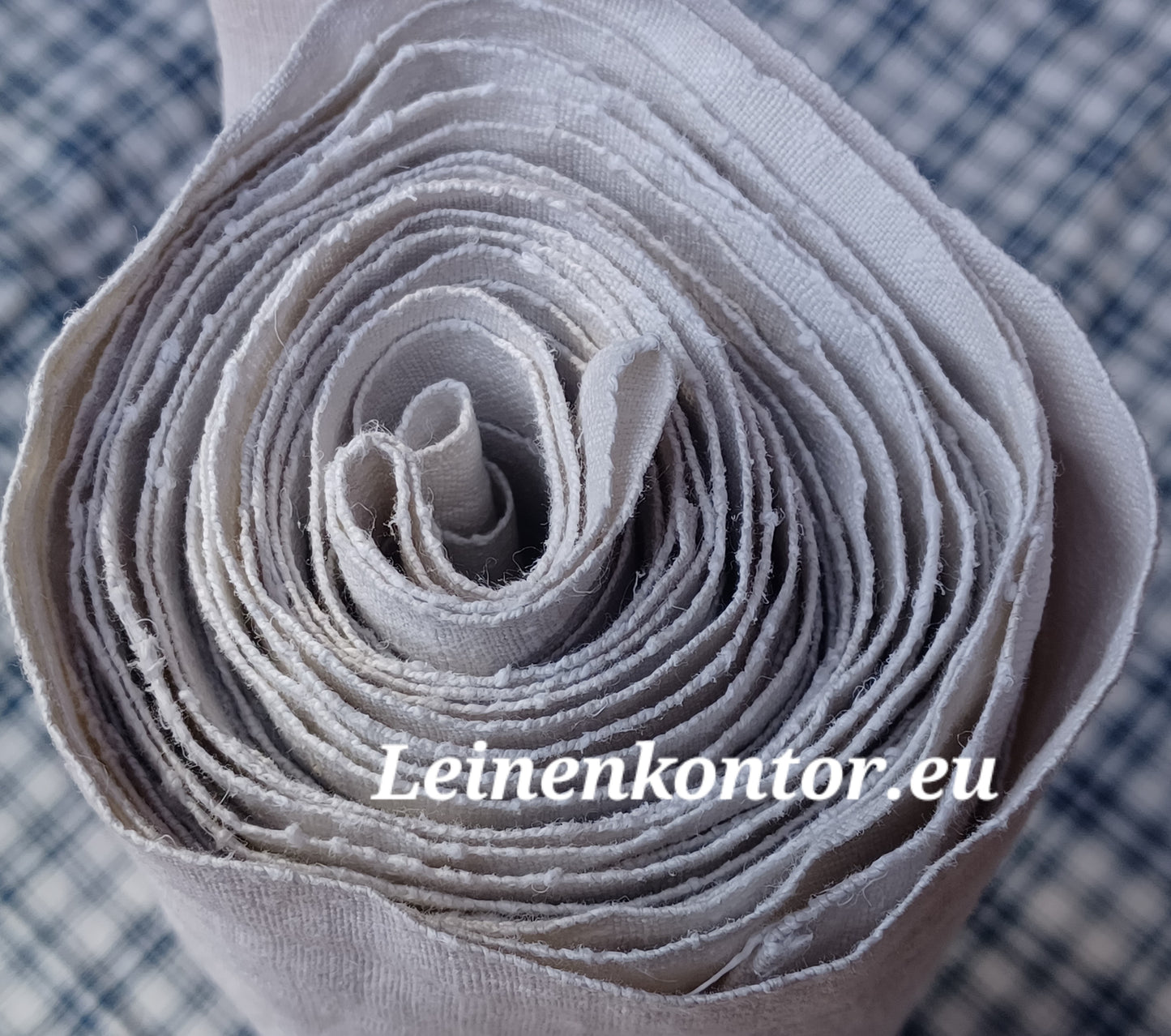 27.94 (3,8m x 0,64m x 0,5mm) Altes Bauernleinen Landhaus Leinenstoff Leinenballen