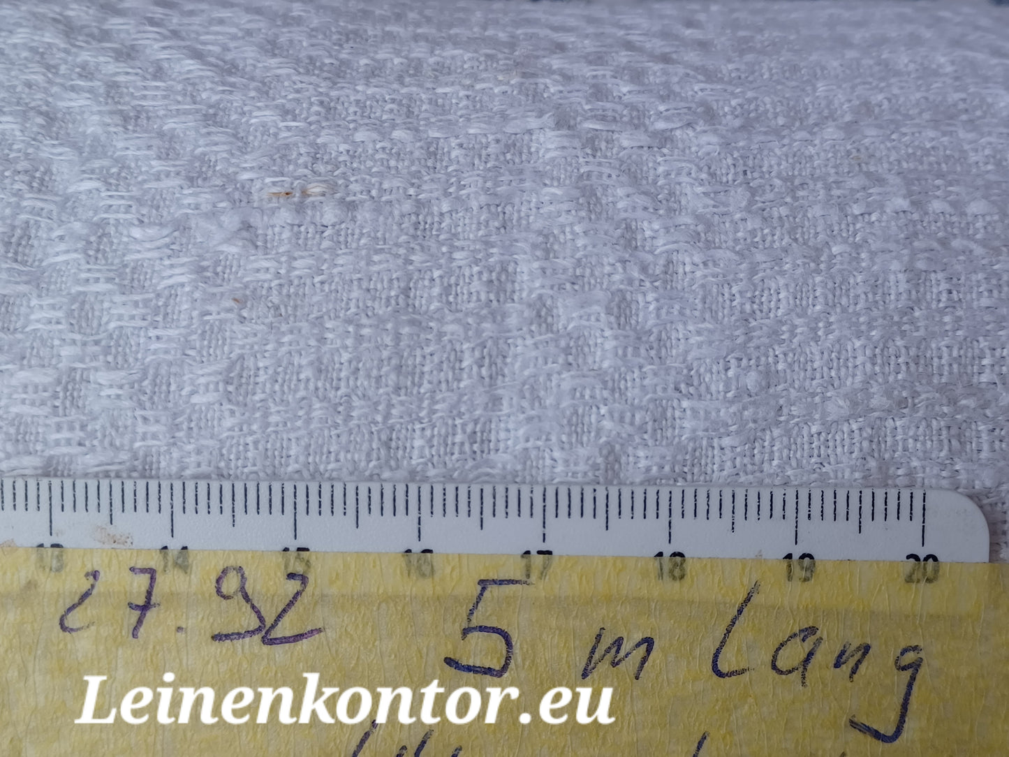 27.92 (5m x 0,44m x 1,2mm) Halbleinen Altes Bauernleinen Landhaus Leinenstoff Leinenballen
