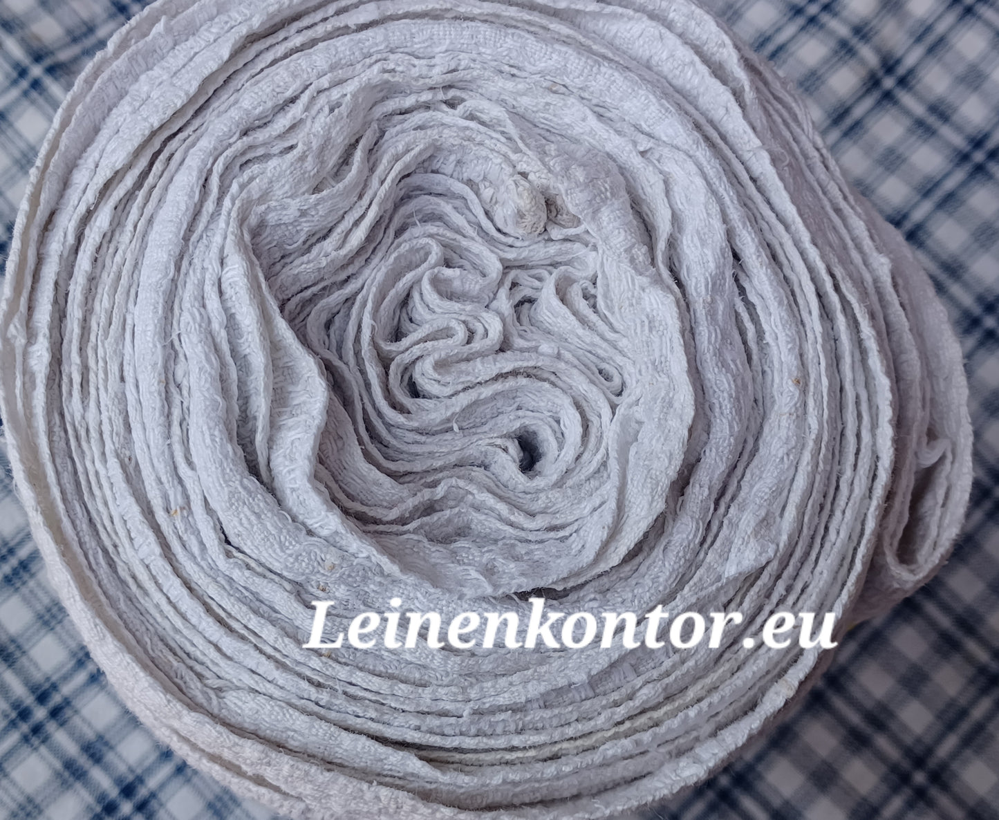 27.92 (5m x 0,44m x 1,2mm) Halbleinen Altes Bauernleinen Landhaus Leinenstoff Leinenballen