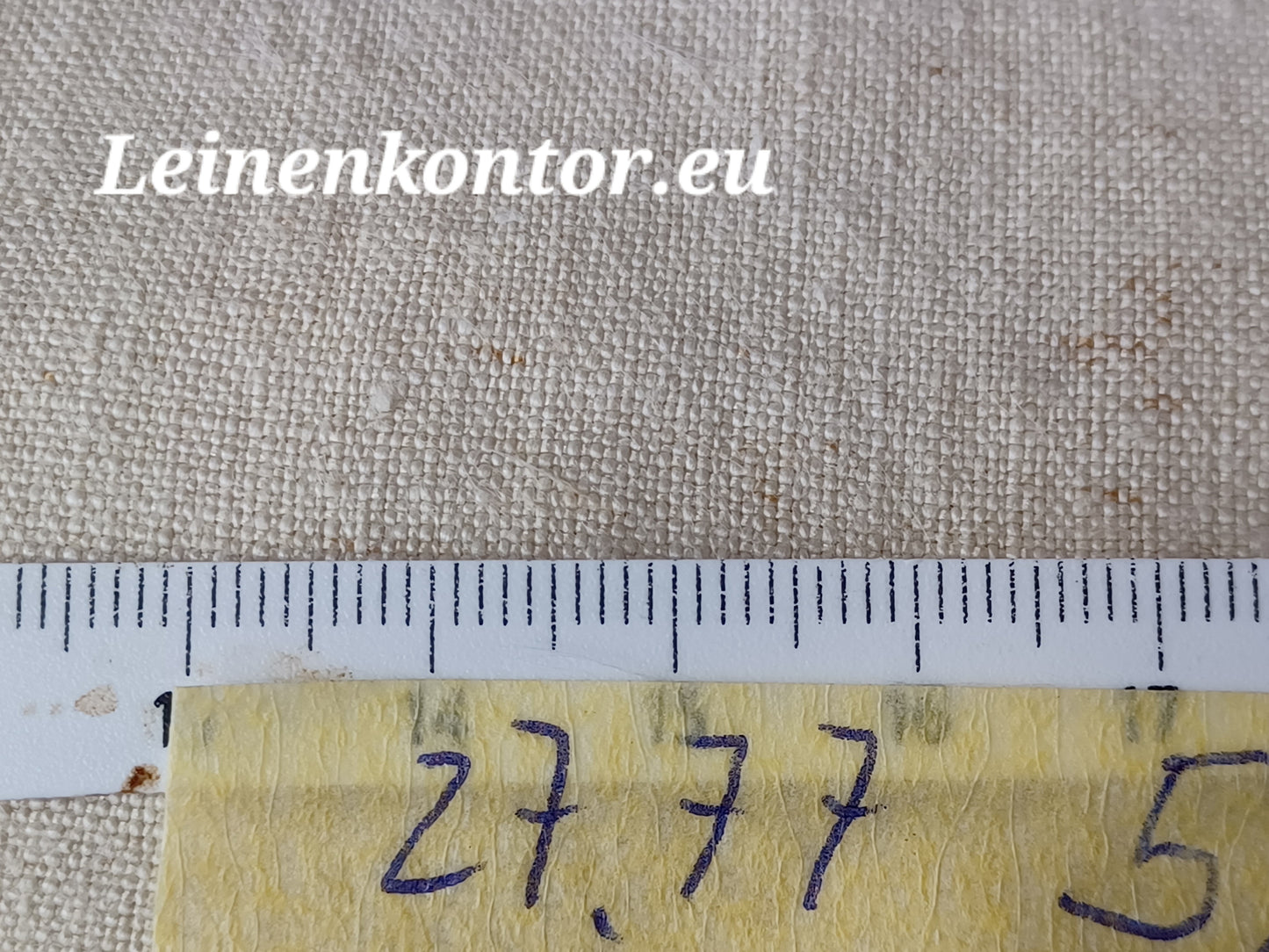 27.77 (5,5m x 0,78m x 0,5mm) Altes Bauernleinen Landhaus Leinenstoff Leinenballen
