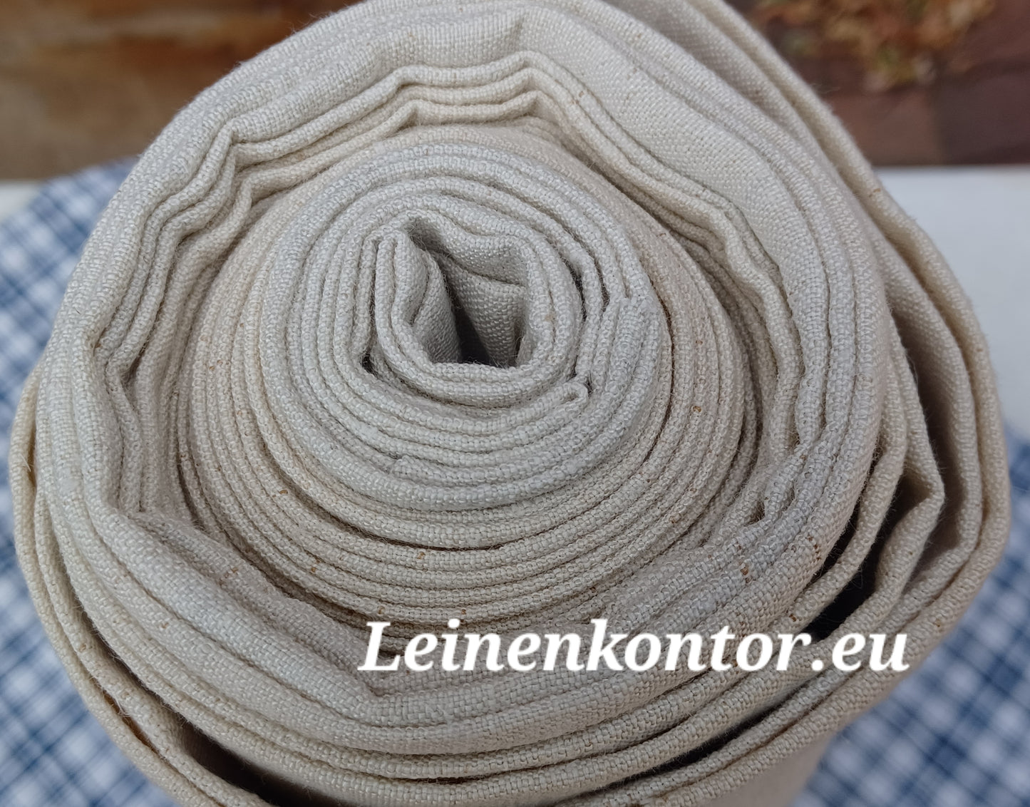 27.77 (5,5m x 0,78m x 0,5mm) Altes Bauernleinen Landhaus Leinenstoff Leinenballen