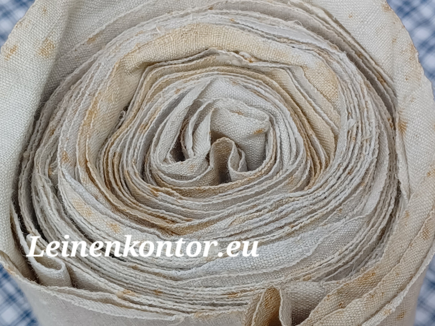 27.78 (5,9m x 0,75m x 0,4mm) Altes Bauernleinen Landhaus Leinenstoff Leinenballen