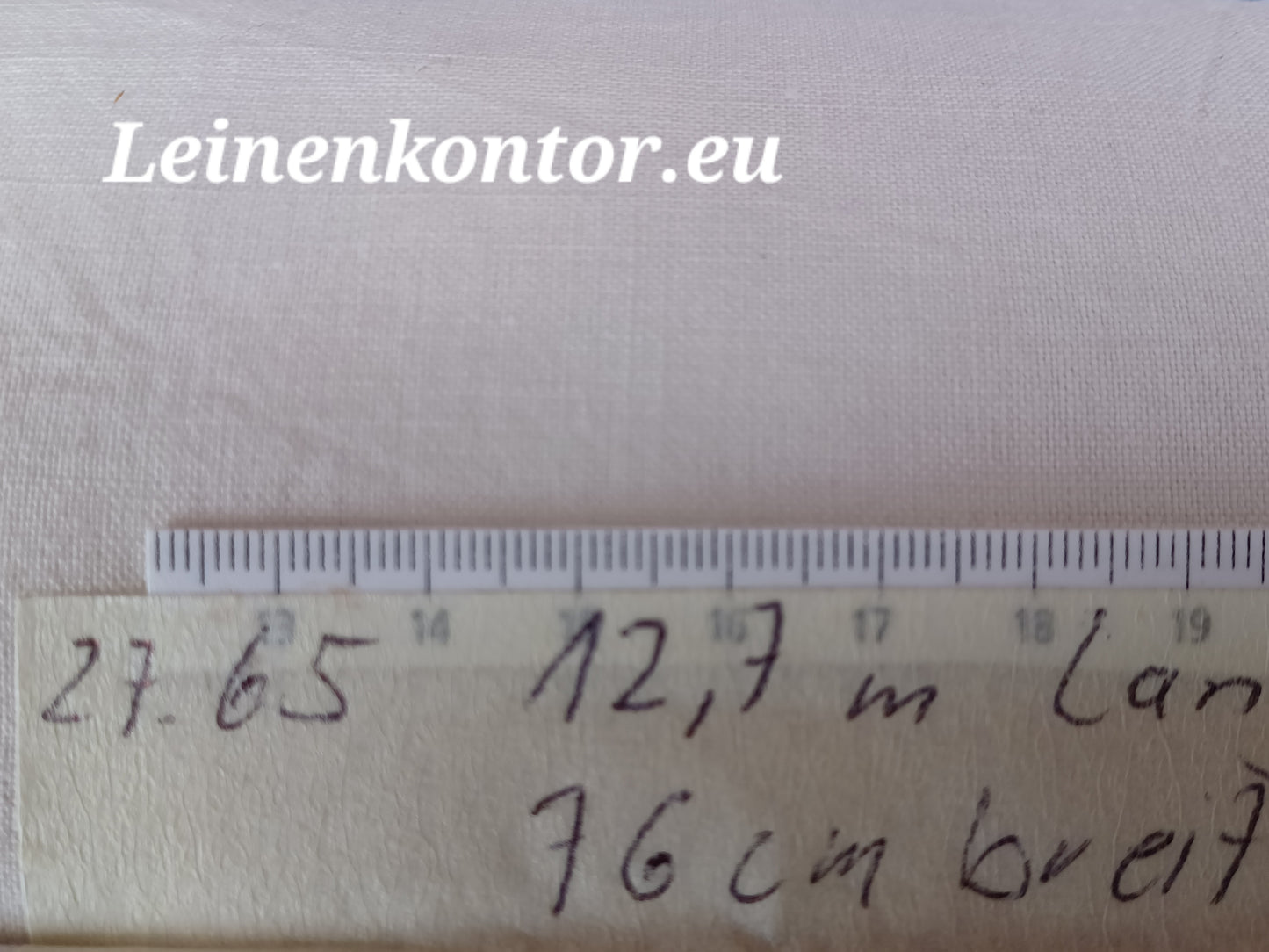 27.65 12,7m x 0,76m x 0,5mm) Altes Bauernleinen Landhaus Leinenstoff Leinenballen