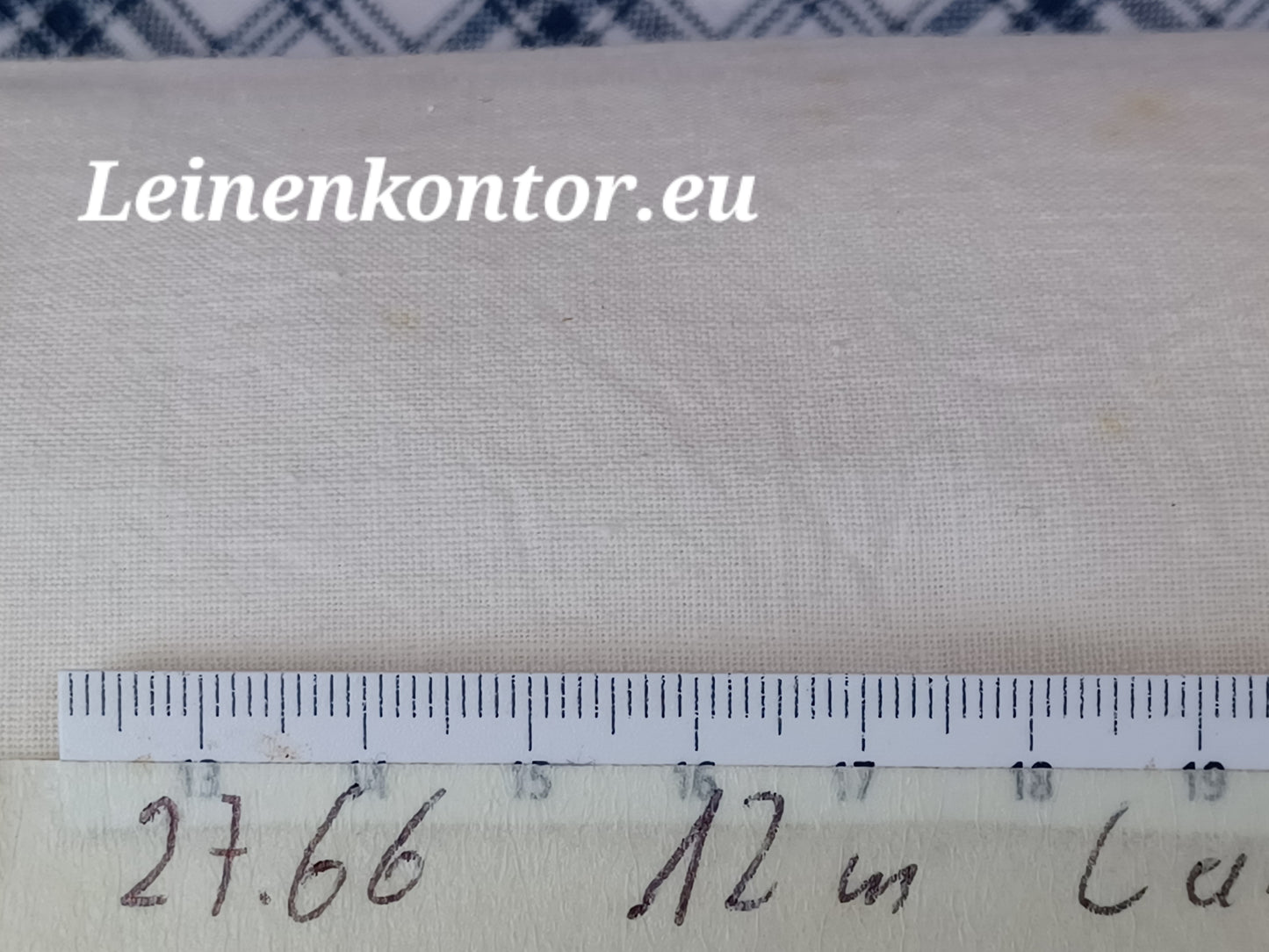27.66 (12m x 0,72m x 0,35mm) Nesselleinen Altes Bauernleinen Landhaus Leinenstoff Leinenballen