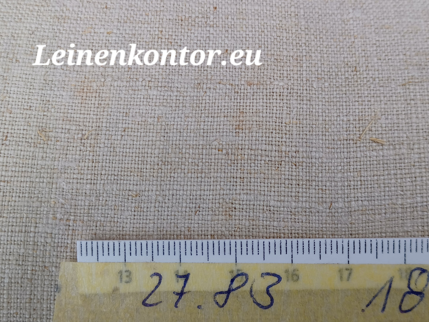 27.83 (18m x 0,67m x 0,5mm) Altes Bauernleinen Landhaus Leinenstoff Leinenballen