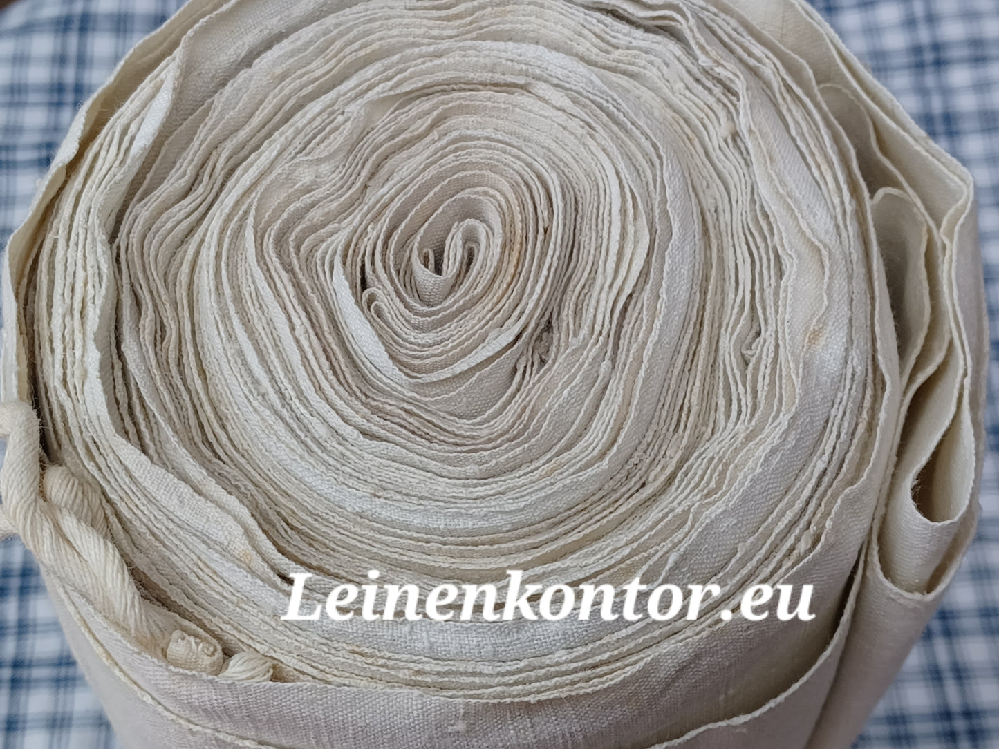 27.67 (12m x 0,71m x 0,5mm) Altes Bauernleinen Landhaus Leinenstoff Leinenballen
