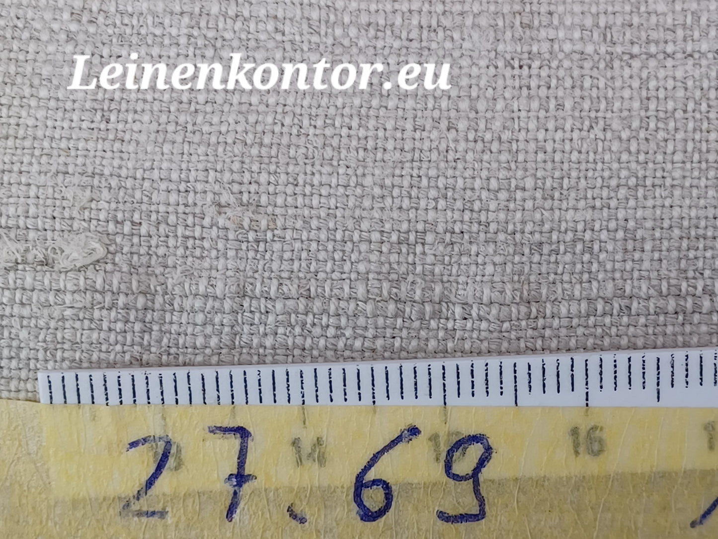 27.69 (13m x 0,72m x 0,6mm) Altes Bauernleinen Landhaus Leinenstoff Leinenballen