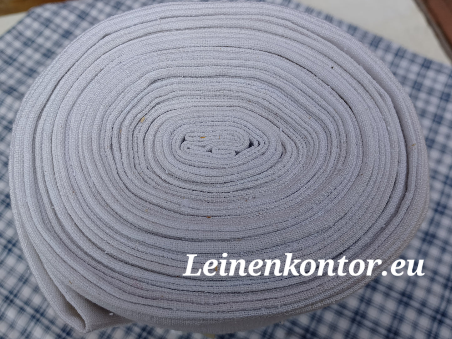 27.58 (10,5m x 0,64m x 0,5mm) Altes Bauernleinen Landhaus Leinenstoff Leinenballen
