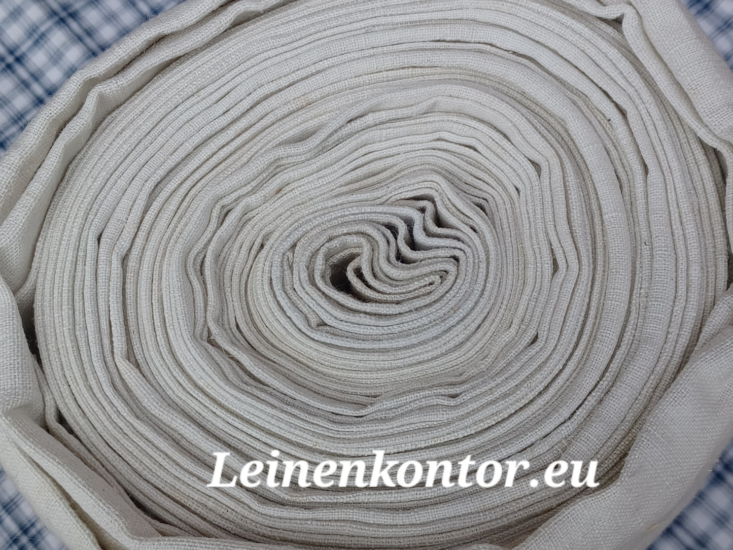 27.56 (15,6m x 0,73m x 0,5mm) Altes Bauernleinen Landhaus Leinenstoff Leinenballen