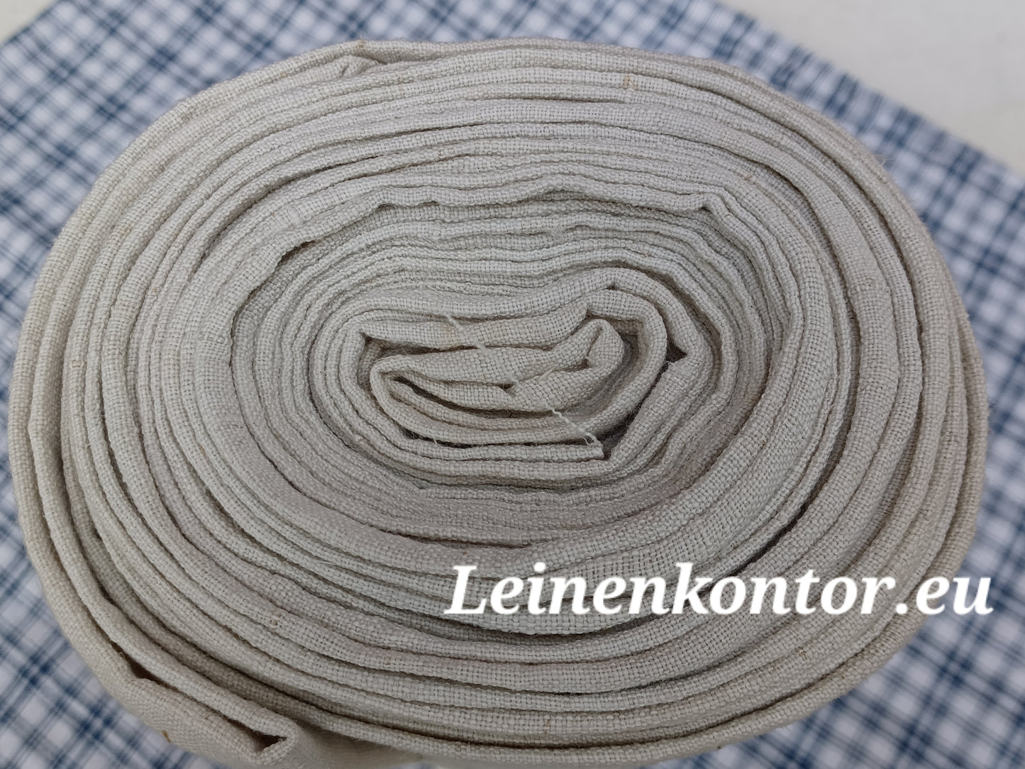 27.61 (8,8m x 0,67m x 0,5mm) Altes Bauernleinen Landhaus Leinenstoff Leinenballen