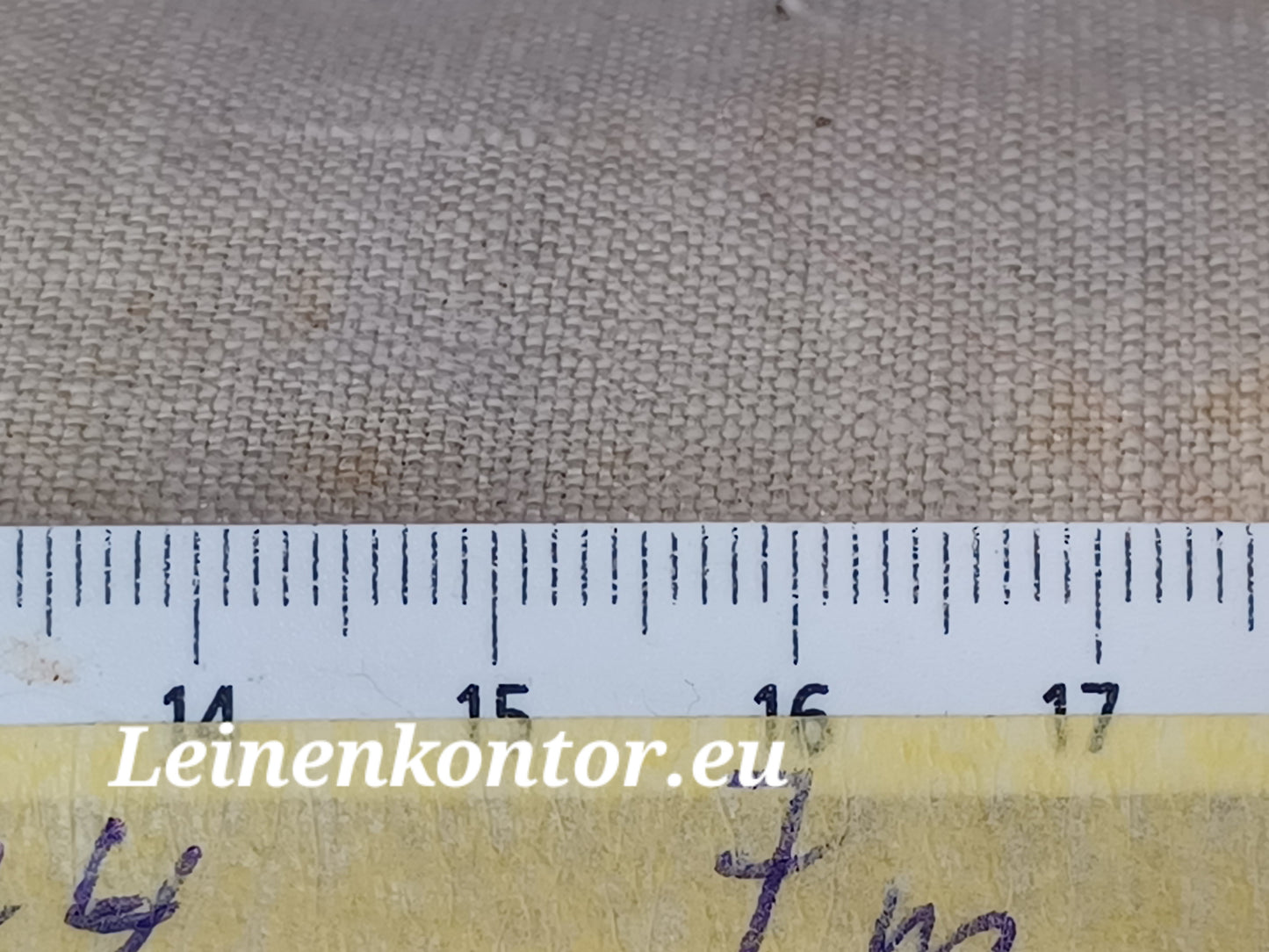 27.74 (7m x 0,67m x 0,5mm) Altes Bauernleinen Landhaus Leinenstoff Leinenballen
