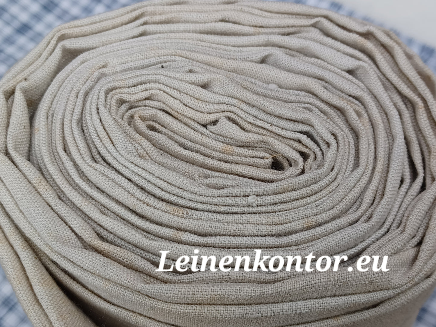 27.74 (7m x 0,67m x 0,5mm) Altes Bauernleinen Landhaus Leinenstoff Leinenballen