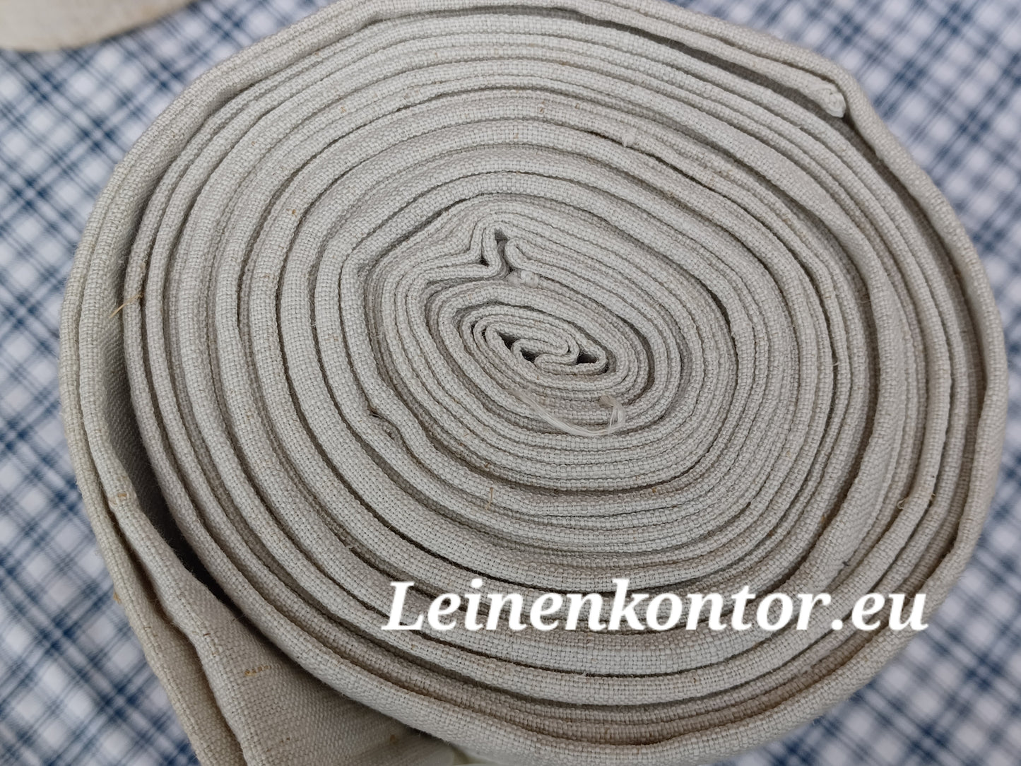 27.62 (9m x 0,65m x 0,5mm) Altes Bauernleinen Landhaus Leinenstoff Leinenballen