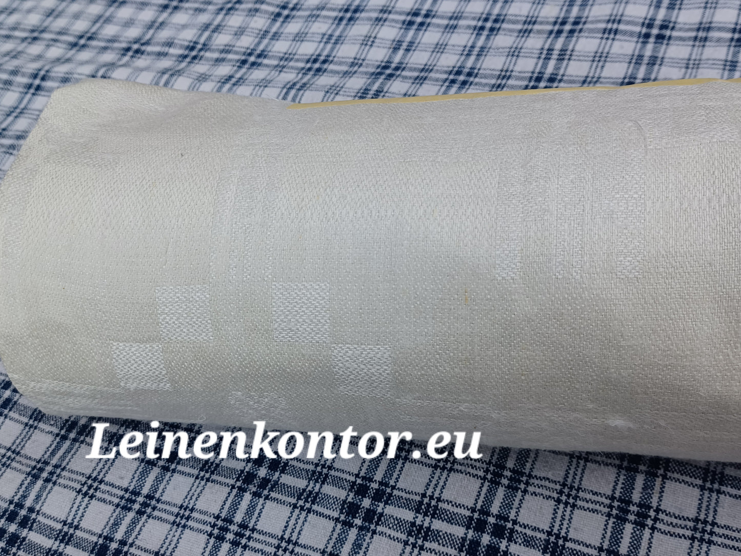 27.71 (6m x 0,67m x 0,4mm) Leinen Damast Altes Bauern Leinen Landhaus Leinenstoff Leinenballen