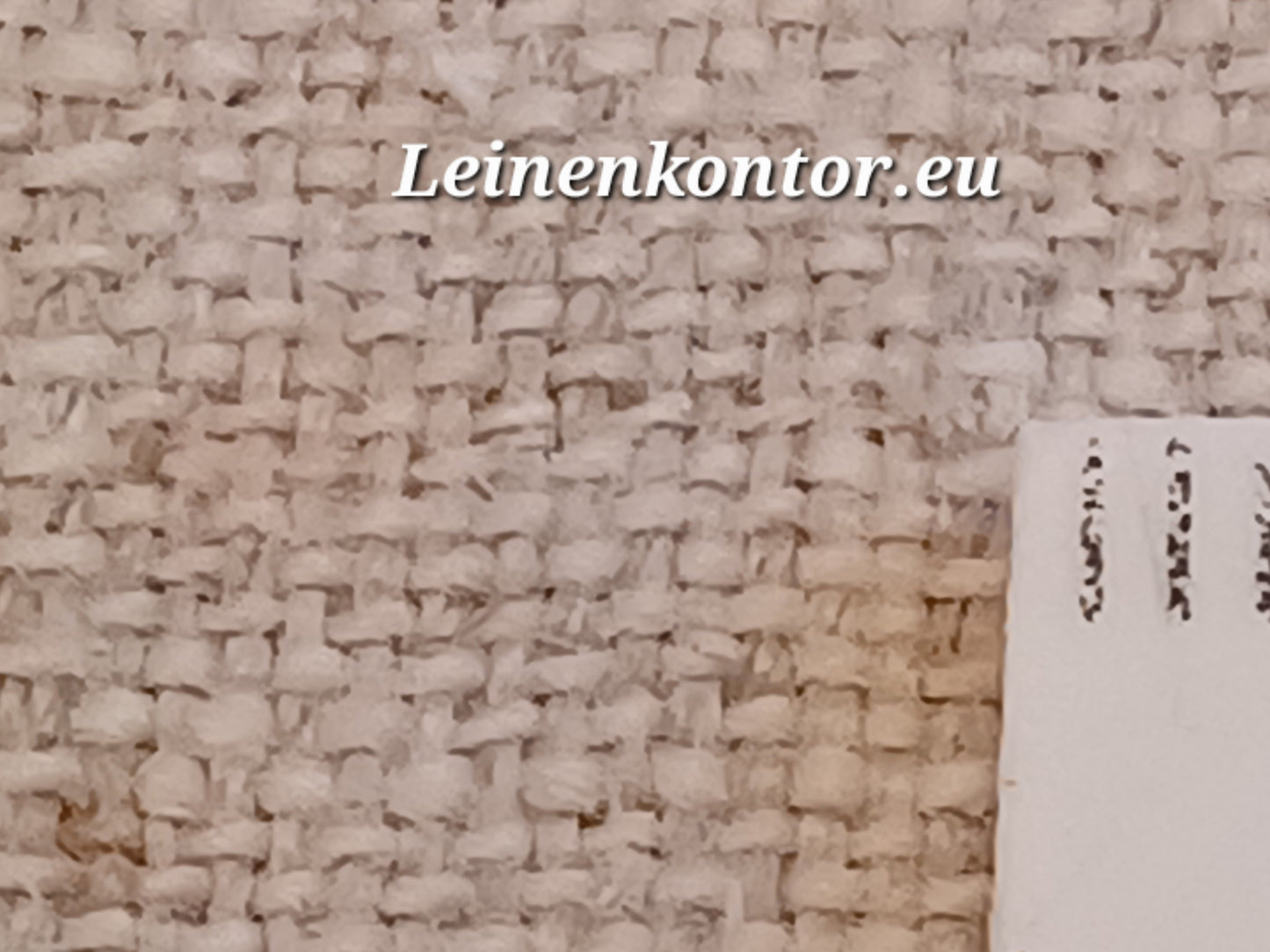 27.16 (13,7m x 0,80m x 0,6mm 3110gr) Altes Maschinenleinen Landhaus Leinenstoff Leinenballen