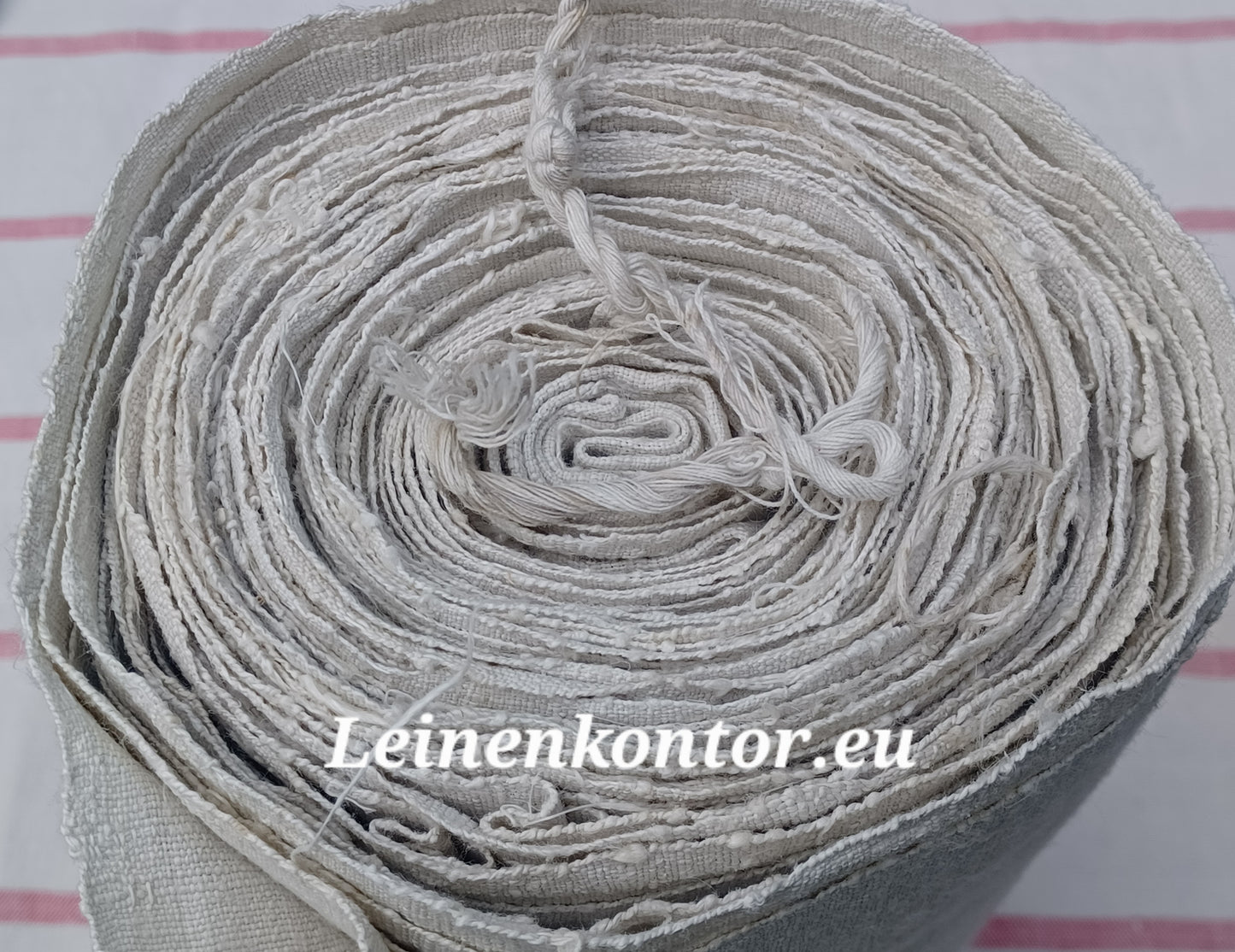 26.60 (11m x 0,64m x 0,45mm, 2270gr) Leinen Landhaus Leinenstoff Leinenballen