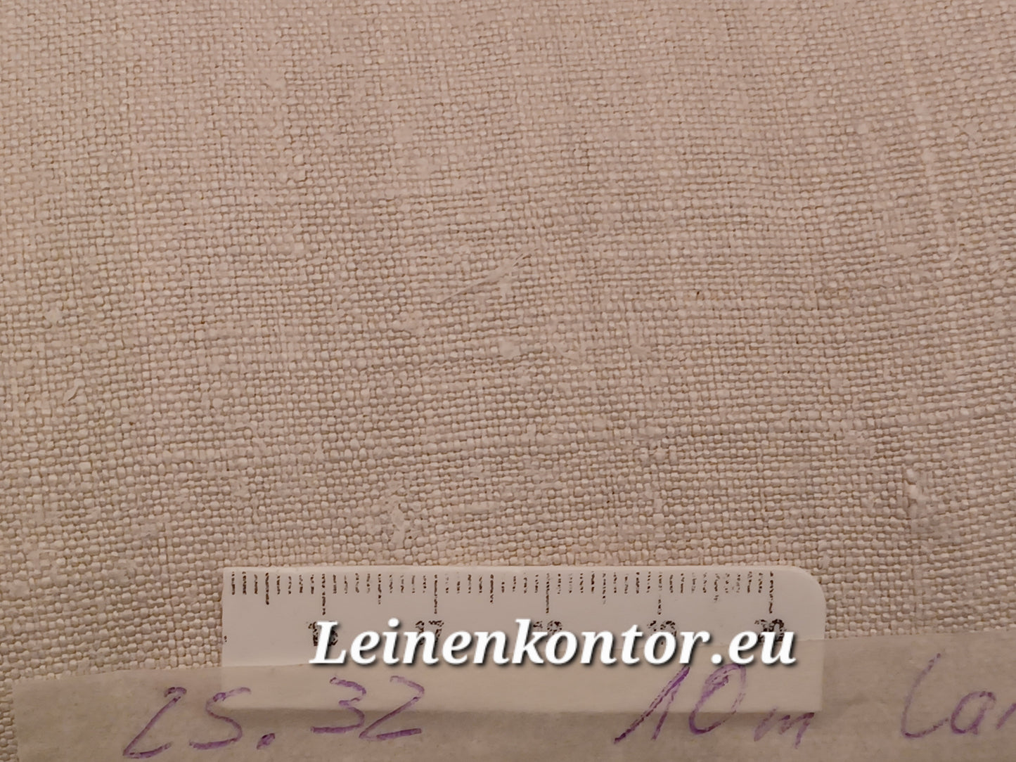 25.32 (10m x 0,78m x 0,7mm) Leinen Landhaus Leinenstoff Leinenballen