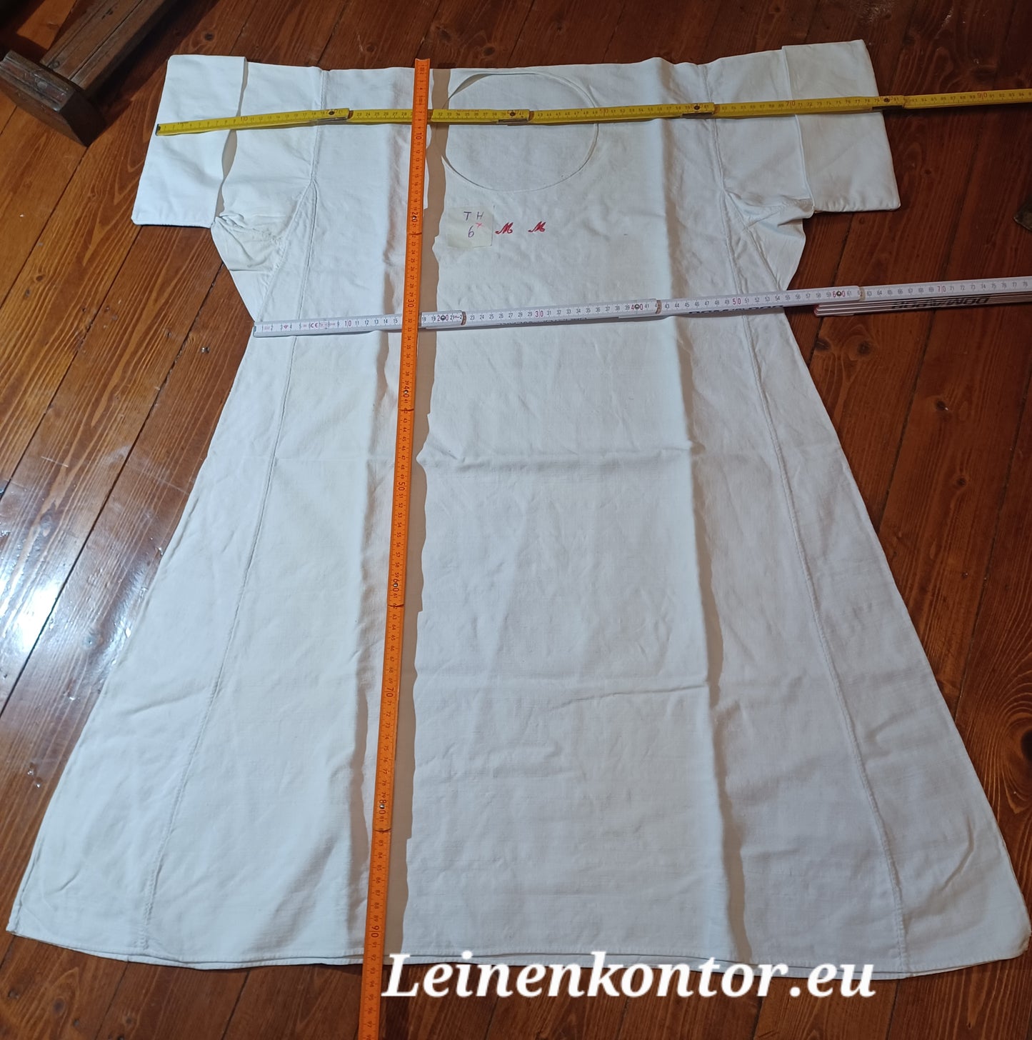 TH6 Trachtenhemd, Leinenhemd, Bauernhemd, Antikes Leinenhemd