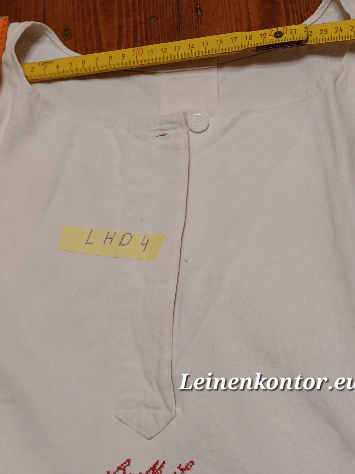 LHD4 Leinenhemd, Bauernhemd, Antikes Leinenhemd