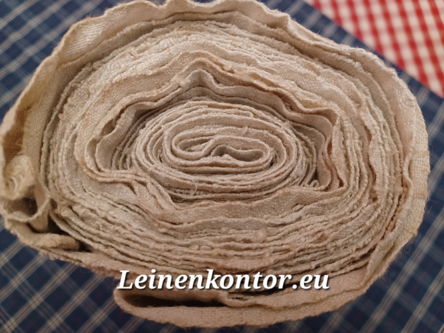 26.17 (4,6m x 0,68cm x 0,65mm, 980gr) Bauernleinen Leinen Landhaus Leinenstoff Leinenballen