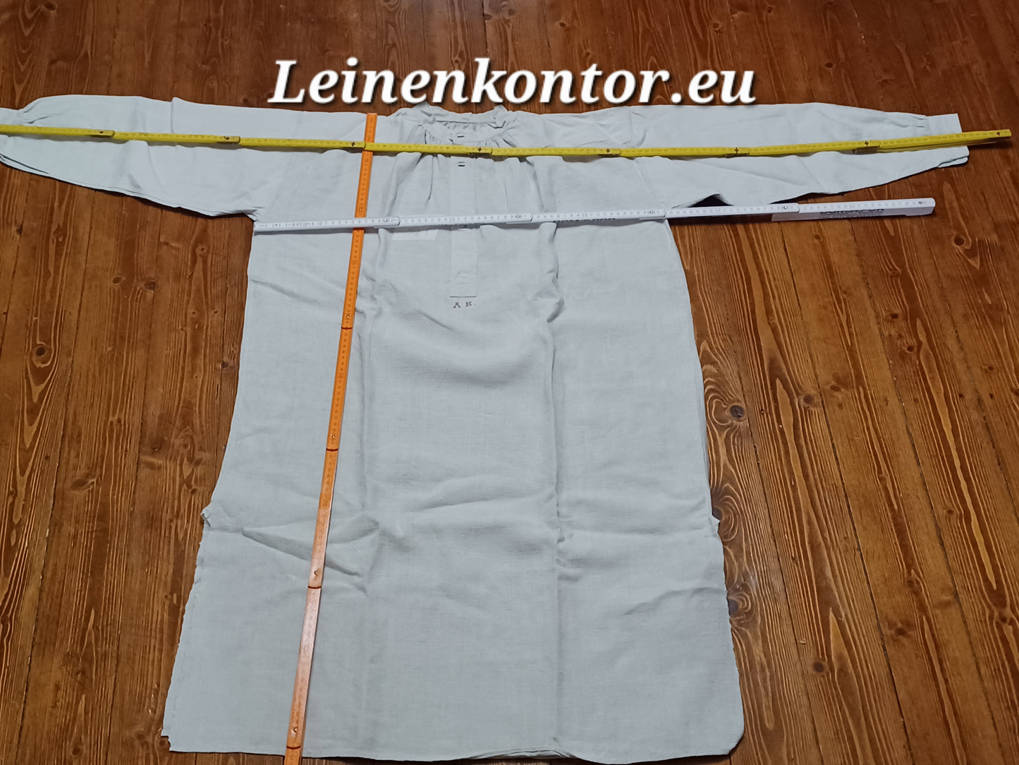 LH21 Leinenhemd, Bauernhemd, Antikes Leinenhemd