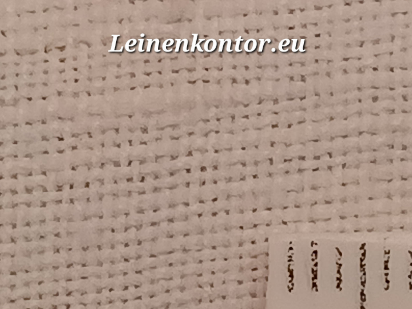 25.35 (10,2m x 0,60m x 0,5mm) Leinen Landhaus Leinenstoff Leinenballen