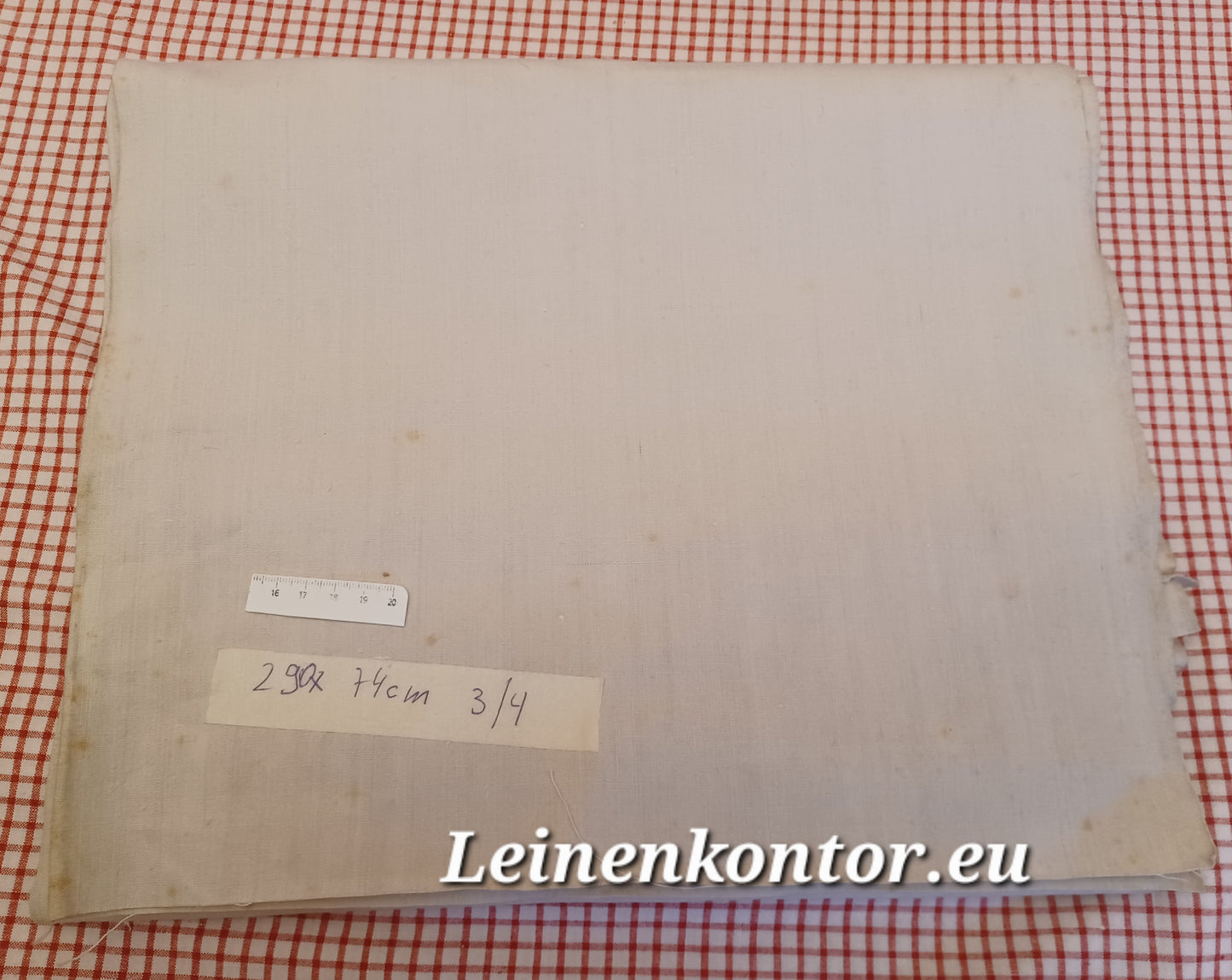 Konv. 01.01 (4 Teile) Leinen Landhaus Leinenstoff Leinenballen Bauernleinen