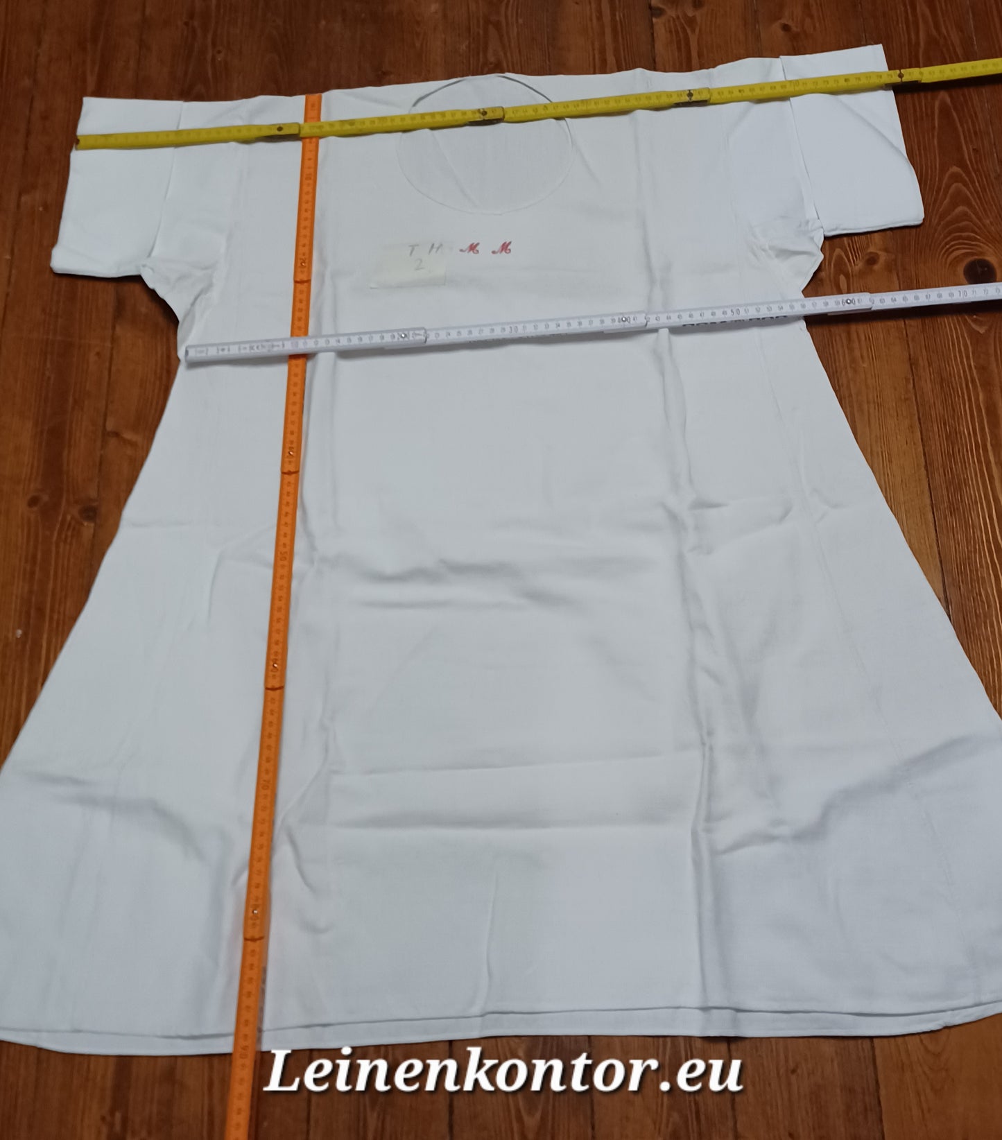 TH2 Trachtenhemd, Leinenhemd, Bauernhemd, Antikes Leinenhemd