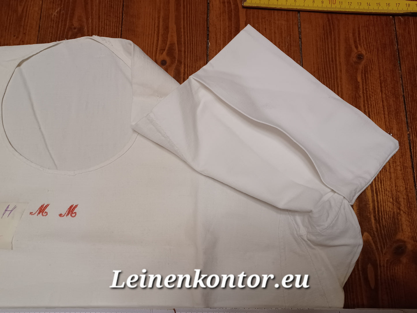 TH2 Trachtenhemd, Leinenhemd, Bauernhemd, Antikes Leinenhemd