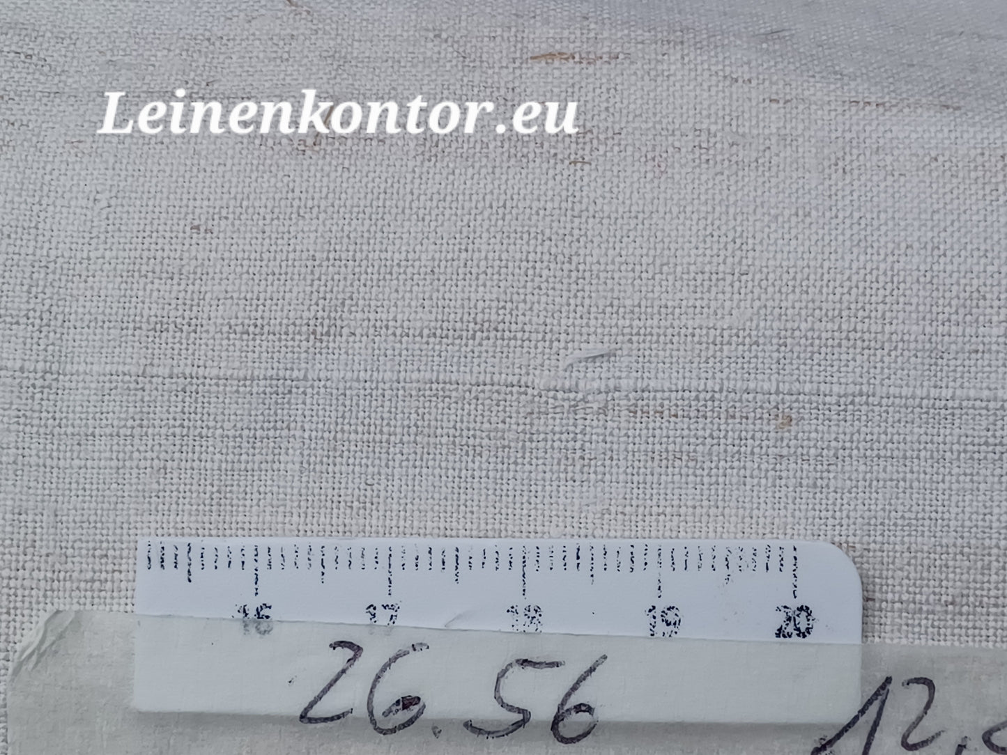 26.56 (12,2m x 0,76m x 0,5mm, 2270gr) Leinen Landhaus Leinenstoff Leinenballen