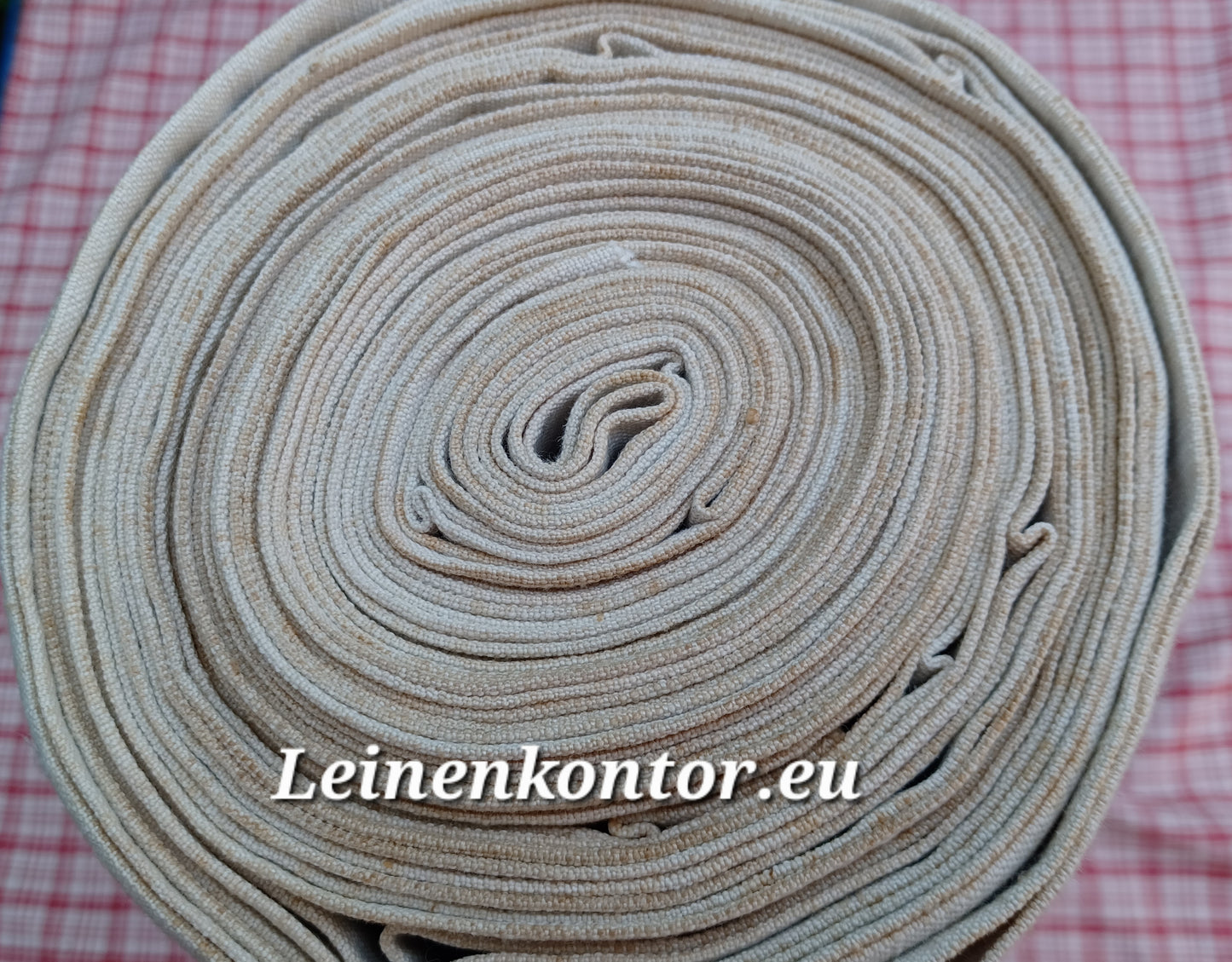 26.71 (11,5m x 0,70m x 0,6mm, 2600gr) Leinen Landhaus Leinenstoff Leinenballen