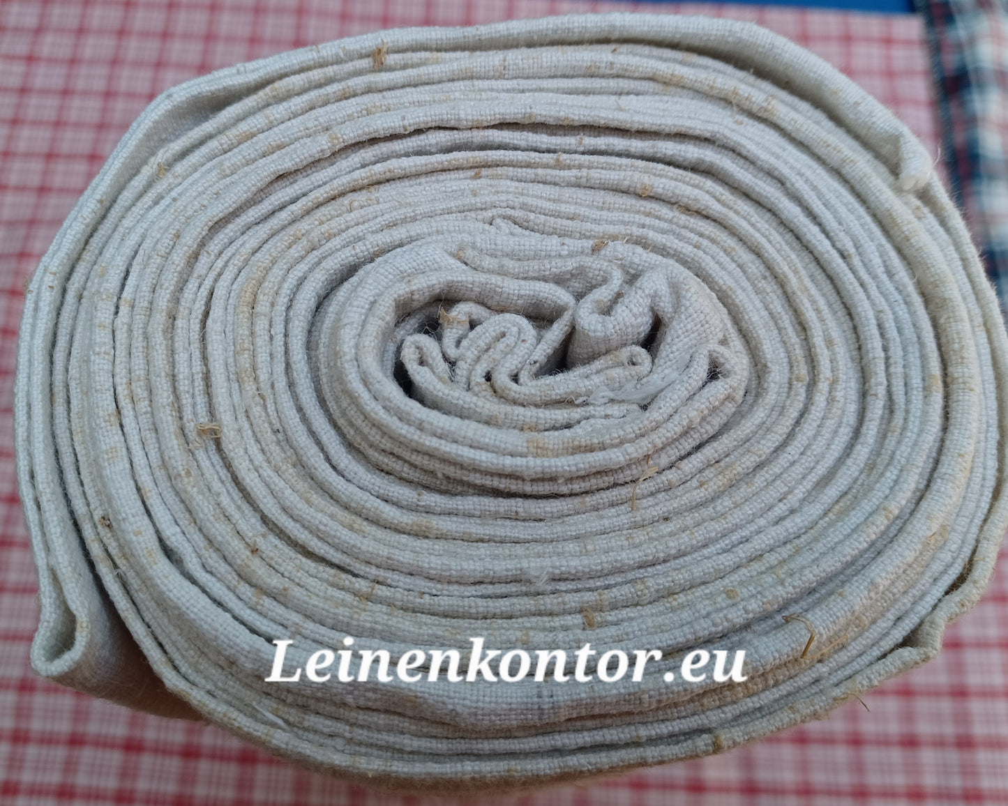 26.85 (6,3m x 0,66m x 0,7mm, 1370gr) Leinen Landhaus Leinenstoff Leinenballen