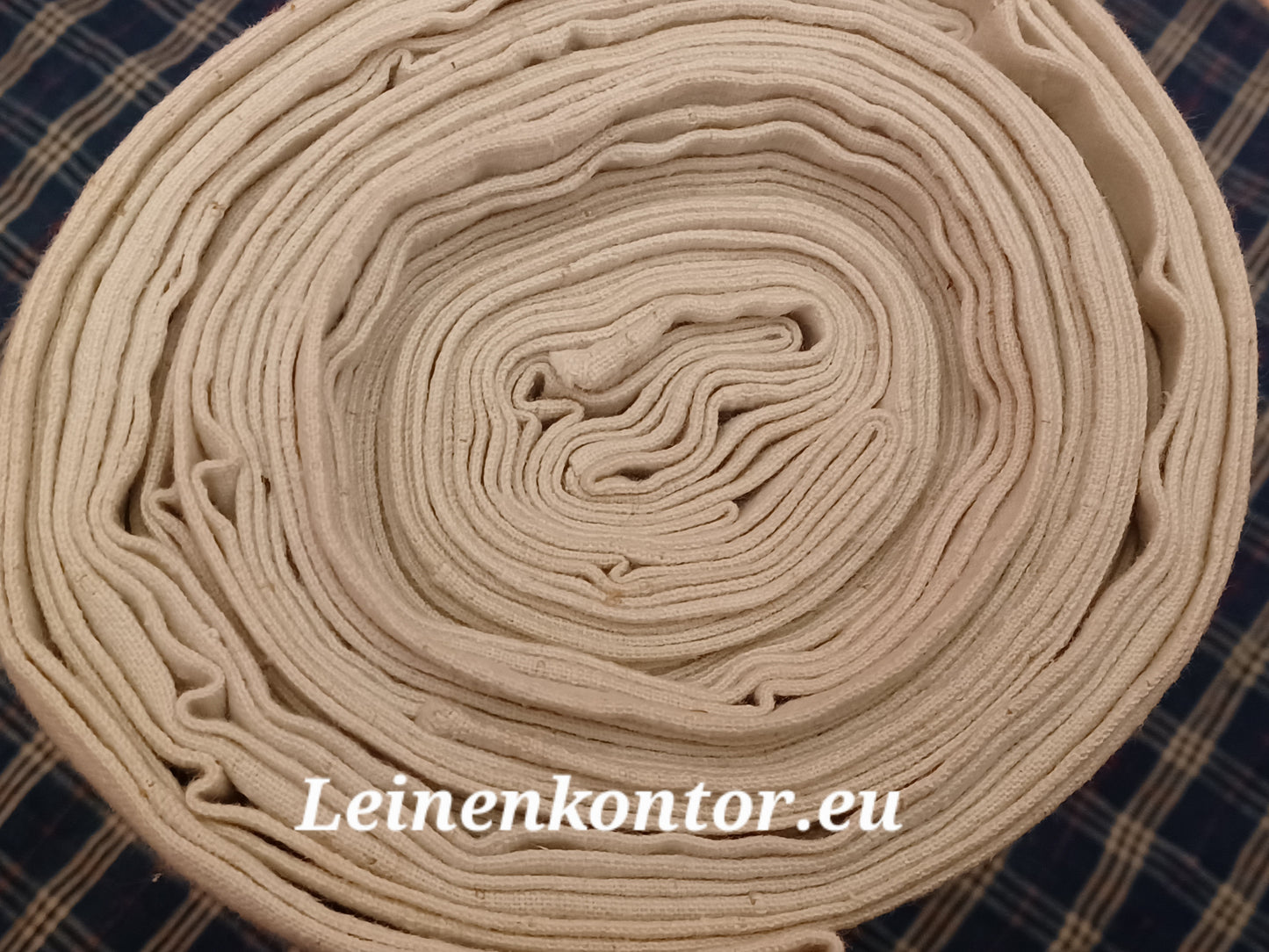 25.33 (10,3m x 0,67m x 0,55mm) Leinen Landhaus Leinenstoff Leinenballen