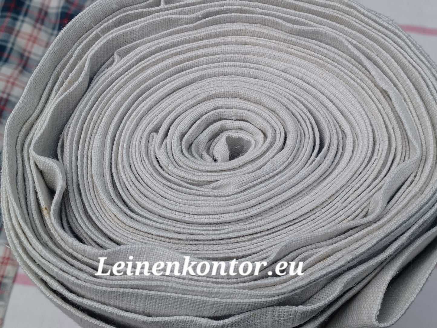 26.60 (11m x 0,64m x 0,45mm, 2270gr) Leinen Landhaus Leinenstoff Leinenballen