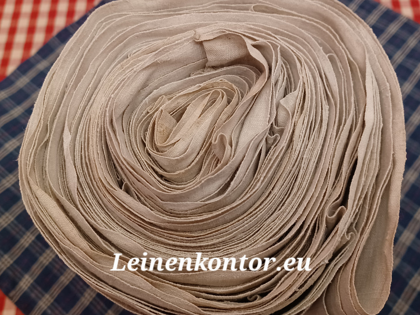 24.94 (16,4m x 0,70m x 0,45mm) Leinen Landhaus Leinenstoff Leinenballen